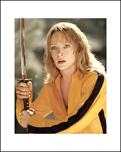 FamousRetail Uma Thurman unsigned 10x8 photo