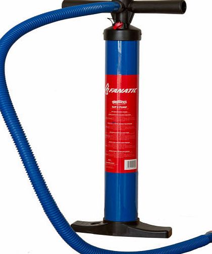 Fanatic Bravo Double Action Pump Adapter - Blue