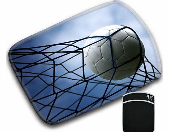 Fancy A Snuggle GOAL! Ball In The Back of Net For Amazon Kindle HD 8.9`` Soft Protection Neoprene Case Cover Sleeve Bag With Pocket which is Ideal for Headphones, Data Cable etc