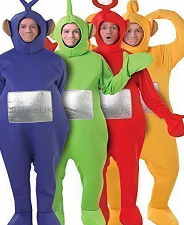 Fancy Me All 4 Mens Ladies Adult Teletubbies Teletubby Stag Fancy Dress Costumes Outfits