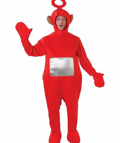 Fancy Me Official Licensed Mens Ladies Tinky Winky Po Dipy Laa-Laa Red Green Purple Yellow Teletubby Teletubbies Hen Stag Do Cartoon Fancy Dress Costume Outfit (Red)
