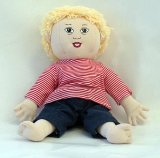 Caucasian Down Syndrome Boy Doll