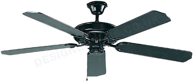 Fantasia Classic 52 inch black ceiling fan.