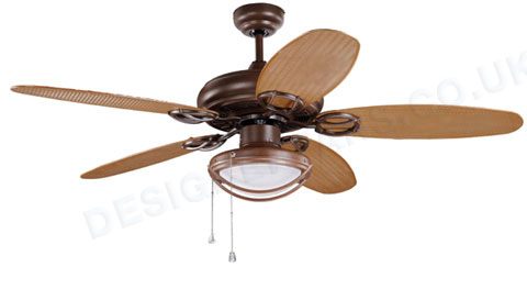 Fantasia Patio 52 inch chocolate brown outdoor