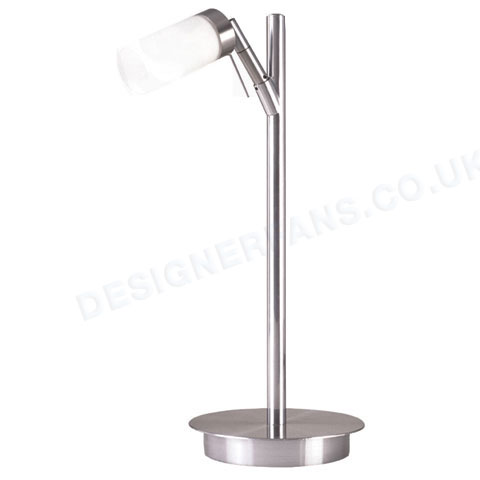Sparta stainless steel desk light.