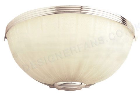 Fantasia stainless steel frosted uplighter.