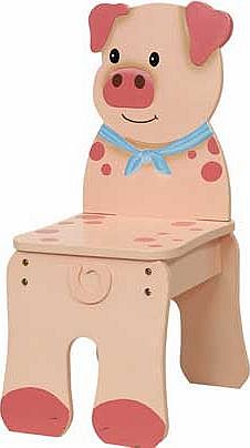 Happy Farm Chair - Pig
