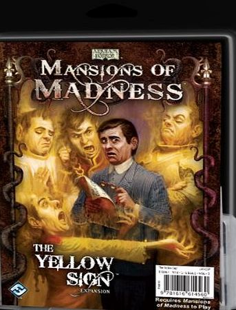 Fantasy Flight Mansions of Madness The Yellow Sign Expansion Board Game