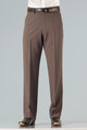 flat-front trousers