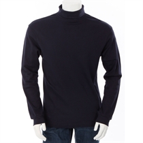 farah Golf cotton roll neck navy
