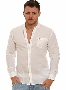 Farah Vintage Long Sleeved Trent Shirt