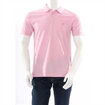 farah Vintage Polo Shirt Pink