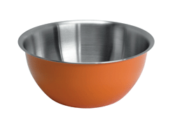 Farington Mixing bowl orange  s/s 1ltr