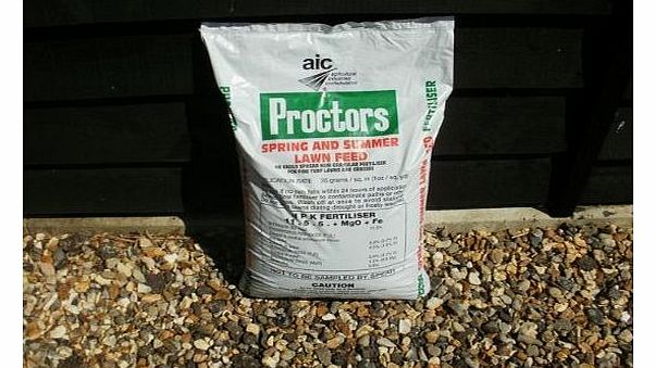 Farm and Garden 20kg bag of Proctors Spring and Summer Lawn Grass Food
