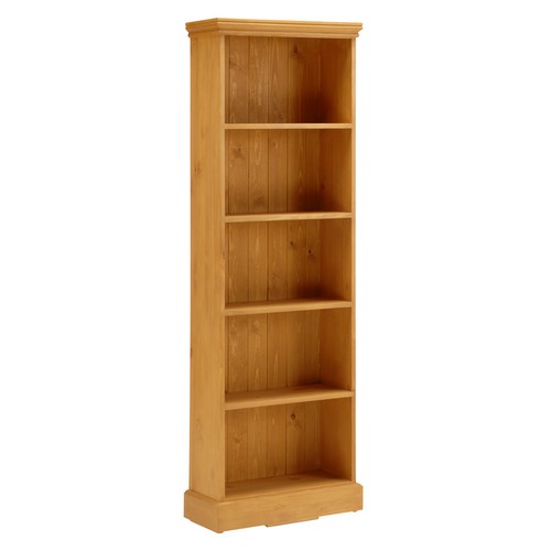 Narrow Pine Bookcase (6Ft) 916.198W