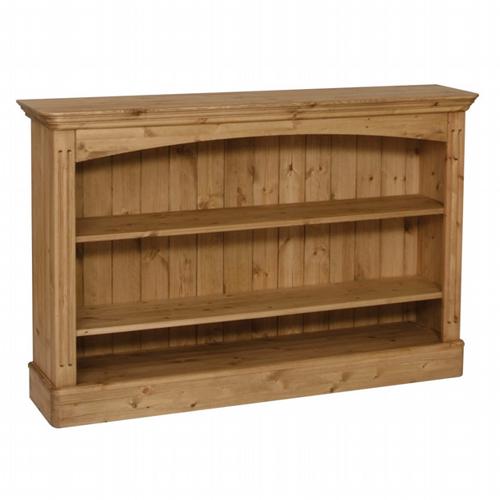 Farmhouse Occasional Pine Furniture Farmhouse 3`Bookcase Wide