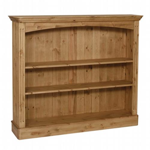 Farmhouse Occasional Pine Furniture Farmhouse 4`x 4` Pine Bookcase