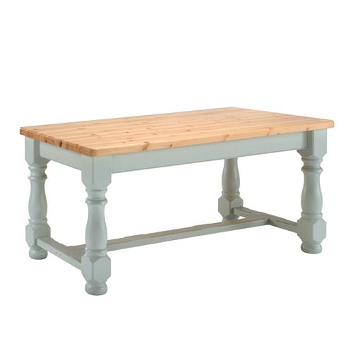 Painted Dining Table (6ft) - Sky Blue