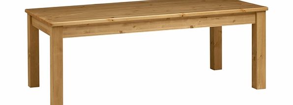Farmhouse Pine 198cm Straight Leg Dining Table