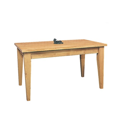 Farmhouse Pine Farmhouse Shaker Style Pine Dining Table (4Ft)