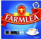 Farmlea Tea Bags (80 per pack - 250g) On Offer