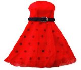 Fashion Angels Living Dolls Clothes - Red Bubble Dress