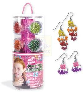 The Bead Shop 100 Cool Tubes Jump Ring Earrings