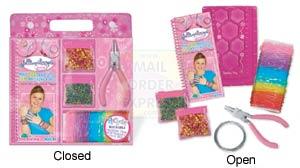 Fashion Angels Enterprises The Bead Shop Tote-ally Portable JellLoopDeLoops Junior Kit