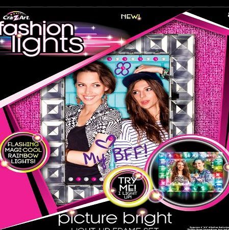 Fashion Lights Lite-Up Picture Frame