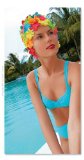Fashy Multi Coloured Ladies Petal Swim Cap