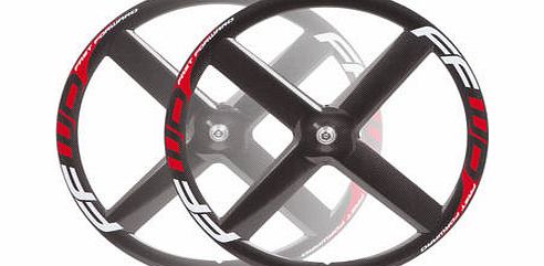Fast Forward 4 Spoke Carbon Track Wheelset