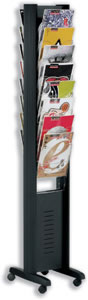Fast Paper Display Mobile 16 Compartment