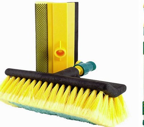 Fastcar Heavy Duty Tri-Section Extending Wash Brush 3 Metre