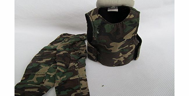 Barbie Ken Action Man G.I. Joe Doll clothes Camouflage Lifevest, body gilet amp; trousers outfit (Not Mattel) by Fat-Catz-copy-catz