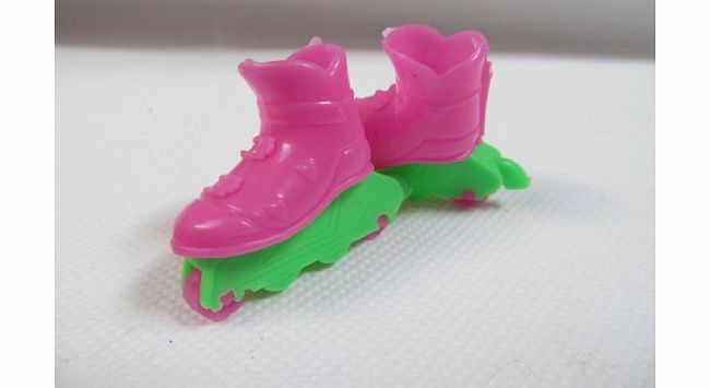 fat-catz-copy-catz Set of 6 Barbie Sindy doll sized fashion Roller Skates amp; Princess Fairy boots shoes heels amp; accessories - Posted from London by Fat-Catz