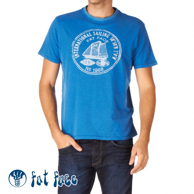 Fat Face Mens Fat Face International Sailing T-Shirt -