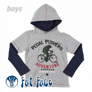 T-Shirts - Fat Face Frog Hooded Long