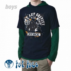 Fat Face T-Shirts - Fat Face Gravity Layered