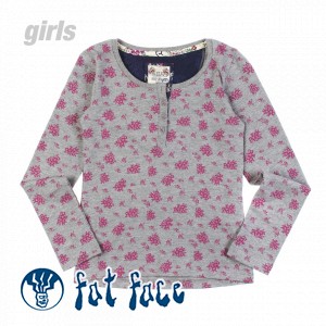 Fat Face T-Shirts - Fat Face Printed Minzon Long