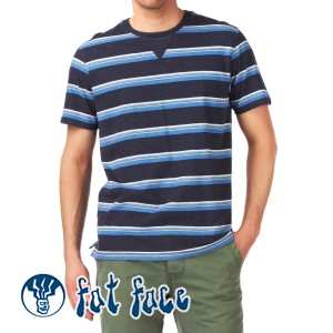 T-Shirts - Fat Face Resort Stripe