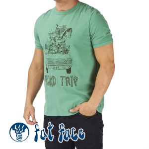 T-Shirts - Fat Face Road Trip T-Shirt -