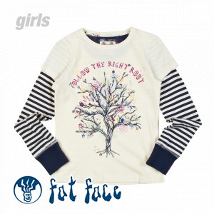 Fat Face T-Shirts - Fat Face Roots Layer Long