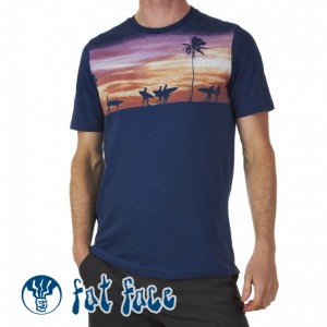 T-Shirts - Fat Face Sunset Silhouette