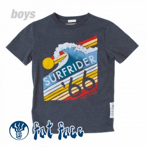 T-Shirts - Fat Face Surf Rectro T-Shirt