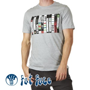 T-Shirts - Fat Face Video Tape T-Shirt