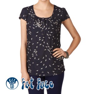 Fat Face Tops - Fat Face Joanne Seagull Blouse