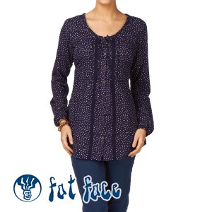 Tops - Fat Face Kate Maple Print Blouse