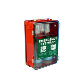 Eyewash Cabinet Solution and Bandages