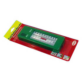 Thermometer Min-Max with Push Button Green