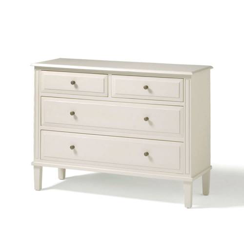 Fayence Painted Chest of Drawers 2+2